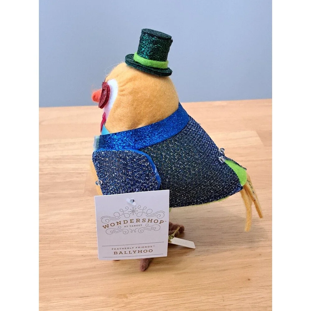 Target Wondershop Holiday 2025 Ballyhoo New Year Bird Featherly Friends NWT